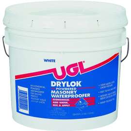 UGL 00542 Powder Waterproofer, White, Powder, 35 lb Pail