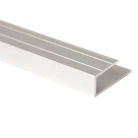 Bengard LM1001SGO08 Floor Edge, 8 ft L, Aluminum, Satin Gold