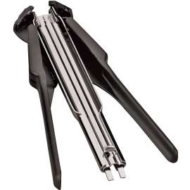 Weston 47-1401 Hog Ring Plier, Stainless Steel Jaw, Black/Silver