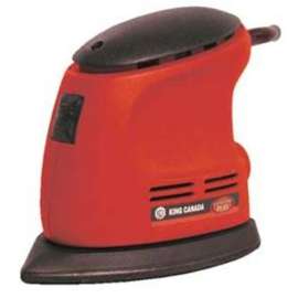 KING CANADA 8303N Palm Detail Sander, 1.2 A