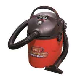 KING CANADA 8510LP Wet and Dry Vacuum, 2.5 gal Vacuum, 2 hp, 110 V