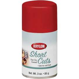 Krylon KSCS033 Aerosol Paint, High-Gloss, Red Pepper, 3 oz, Can