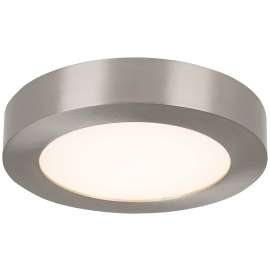 Boston Harbor CL040A BN Ceiling Light Fixture, 0.08 A, 120 V, 10 W, LED Lamp, 550 Lumens, 3000 K Color Temp
