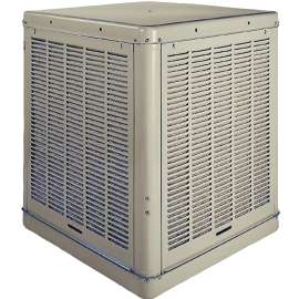 Champion-Essick 4001DD Evaporative Cooler, 9 gal Tank, 2-Speed, 115 V, 9.8 A, Cool Sand