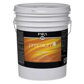 PARA Premium Zero 9020 9020-20 Interior Paint, Satin, White, 5 gal Pail