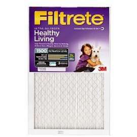 Filtrete NDP03-5IN-2 Ultra Deep Pleat Filter, 25 in L, 20 in W, 12 MERV, 1550 MPR