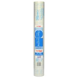 Con-Tact Frosty 60F-C9AC16-01 Self-Adhesive Covering, 18 in L, 60 ft W, Vinyl, Clear