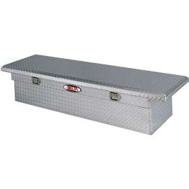 DELTA 1-302000 Crossover Truck Box, 8.8 cu-ft, 70 in L, 20-1/4 in W, 11-3/4 in H, Aluminum