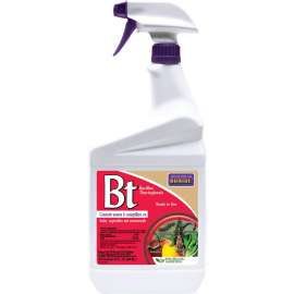 Bonide 806 Bacillus Thuringiensis, Liquid, Spray Application, 1 qt