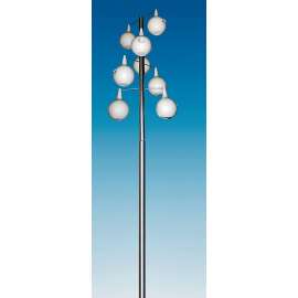 HEATH 30208 Gourd Pole Kit, 19 ft H, Aluminum