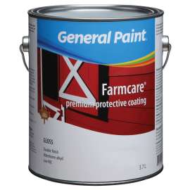 General Paint Farmcare 47-041-16 Premium Protective Coating, Gloss, White, 1 gal