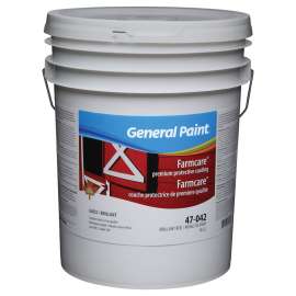 General Paint Farmcare 47-042-20 Premium Protective Coating, Gloss, Brilliant Red, 5 gal