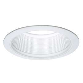 Eaton Lighting RE-6100WB Baffle Trim, Aluminum Body, White