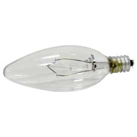 Sylvania 13681 Incandescent Lamp, 40 W, B10 Lamp, Candelabra Lamp Base, 336 Lumens, 2850 K Color Temp
