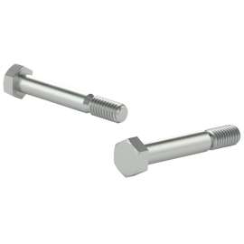 Reliable HC2Z1434L Hex Bolt, 3/4 in OAL, 2 Grade, Steel, Zinc, Coarse Thread