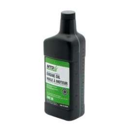 Atlas 490-000-B025 Lawn Mower Engine Oil, 30, 20 oz, Bottle