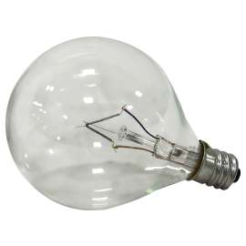 Sylvania 13665 Incandescent Lamp, 60 W, G16.5 Lamp, Candelabra E12 Lamp Base, 560 Lumens, 2850 K Color Temp