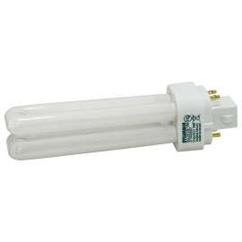 Sylvania 20942 Compact Fluorescent Bulb, 13 W, T4 Lamp, G24Q-3 Lamp Base, 900 Lumens, 2700 K Color Temp