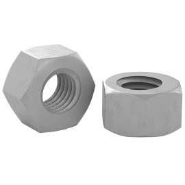 Reliable FHNCHDG14MR Hex Nut, 1/4-20 Thread, Steel, Galvanized