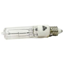 Sylvania 58884 Specialty Halogen Lamp, 75 W, Candelabra E11 Lamp Base, T3 Lamp, 1400 Lumens, 2950 K Color Temp