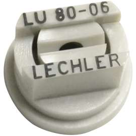 GREEN LEAF LU 80-06 6PK Spray Nozzle, Multi-Range Universal Flat, Polyoxymethylene, White