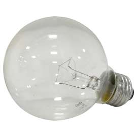 Sylvania 15871 Incandescent Lamp, 40 W, G25 Lamp, Medium Lamp Base, 300 Lumens, 2850 K Color Temp, 1500 hr Average Life