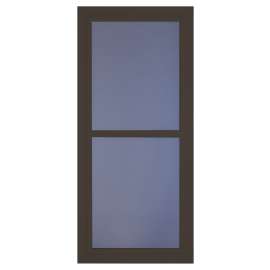 Larson 14604042 Storm Door, 36 in W, 81 in H, Brown