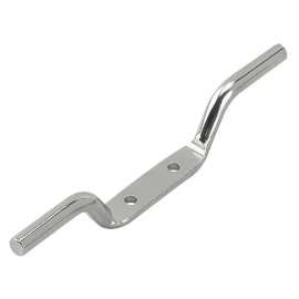 Onward 2199CBC Rope Cleat, 55 lb Working Load, Metal, Chrome
