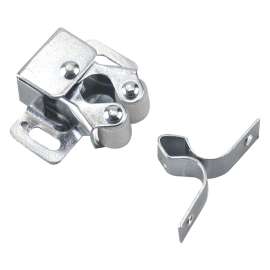 Onward 508R Double Roller Catch, 34 mm W x 29 mm D Catches, Plastic/Steel, Zinc