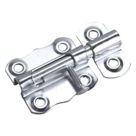 Onward 555XV Regular-Duty Barrel Bolt, 7 mm Bolt Head, Steel, Zinc