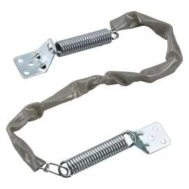 Onward CDC1V Heavy-Duty Door Chain with Vinyl Cover, 26 in L, Steel, Zinc