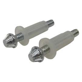 Richelieu 14235XR Door Bottom Pivot, Zinc