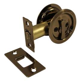 Onward 17RAN42R Pocket Door Pull, Steel, Antique Nickel