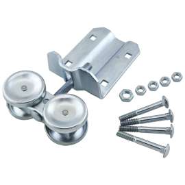 Onward 24651388XV Dual Axis Box Rail Hanger, 2-Roller, 450 lb