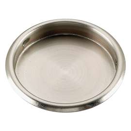 Onward 2345SNR Finger Pull, 2-1/8 in W, 8 mm D, Steel, Satin Nickel
