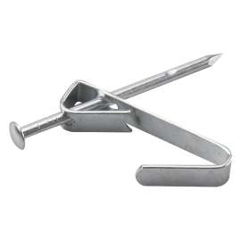 Onward 4506R Picture Hanger, 50 lb, Metal, Zinc