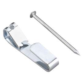 Onward 4507R Picture Hanger, 100 lb, Metal, Zinc