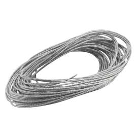 Onward 4513R Picture Wire, 240 in L, Metal, Zinc