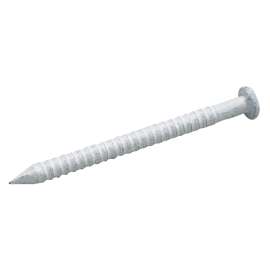 Richelieu 4700WR Panel Nail, 1 in L, Steel, White, 77 BLISTER