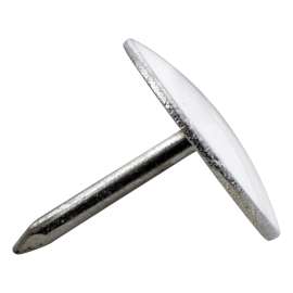 Richelieu 4522WR Thumb Tack, Metal, White