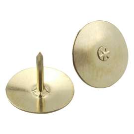Richelieu 4522BR Thumb Tack, Metal, Brass