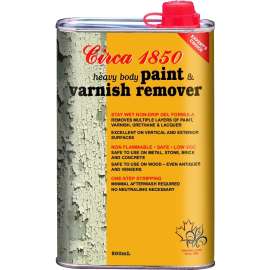 Circa 1850 180650 Paint and Varnish Remover, Liquid, Clear/White, 1 pt