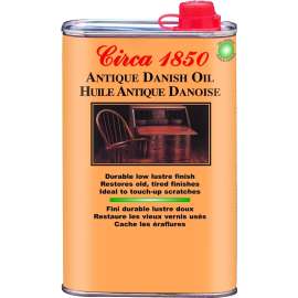 Circa 1850 76025 Antique Danish Oil, Clear, 250 mL