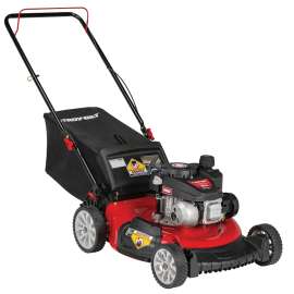 MTD 11A-A2SD766 Walk-Behind Push Mower, 140 cc Engine Displacement, 21 in W Cutting, Recoil Start