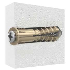 Reliable PA316VMK Ribbed Anchor, 1 in L, Plastic