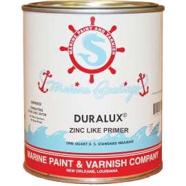 Duralux M739-4 Marine Primer, Flat, Yellow, 1 qt