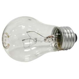 Sylvania DOUBLE LIFE Series 10061 Incandescent Bulb, 40 W, A15 Lamp, Medium Lamp Base, 350 Lumens, 2000 hr Average Life