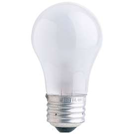 Feit Electric BP40A15/CAN Incandescent Bulb, 40 W, A15 Lamp, Medium E26 Lamp Base, 2700 K Color Temp