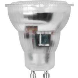 Feit Electric BPESL9/GU10/2/CAN Compact Fluorescent Bulb, 7 W, MR16 Lamp, GU10 Lamp Base, 3500 K Color Temp