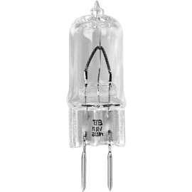 Feit Electric BPQ50T4/CAN Halogen Bulb, 50 W, GY6.35 Lamp Base, JC T4 Lamp, 3000 K Color Temp, 2000 hr Average Life